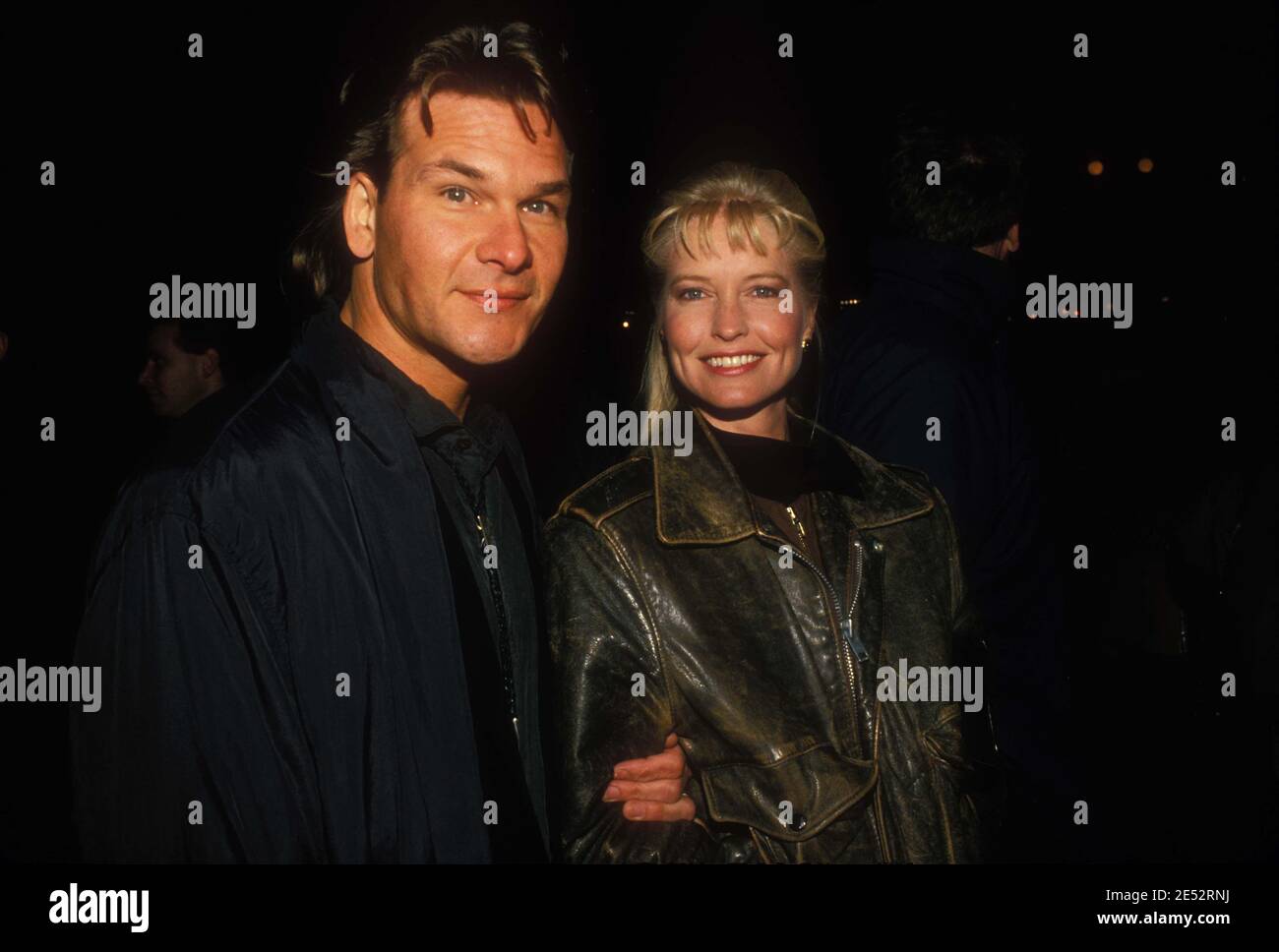 Patrick Swayze Et Sa Femme Lisa Niemi Crédit Ralph Dominguezmediapunch Photo Stock Alamy 