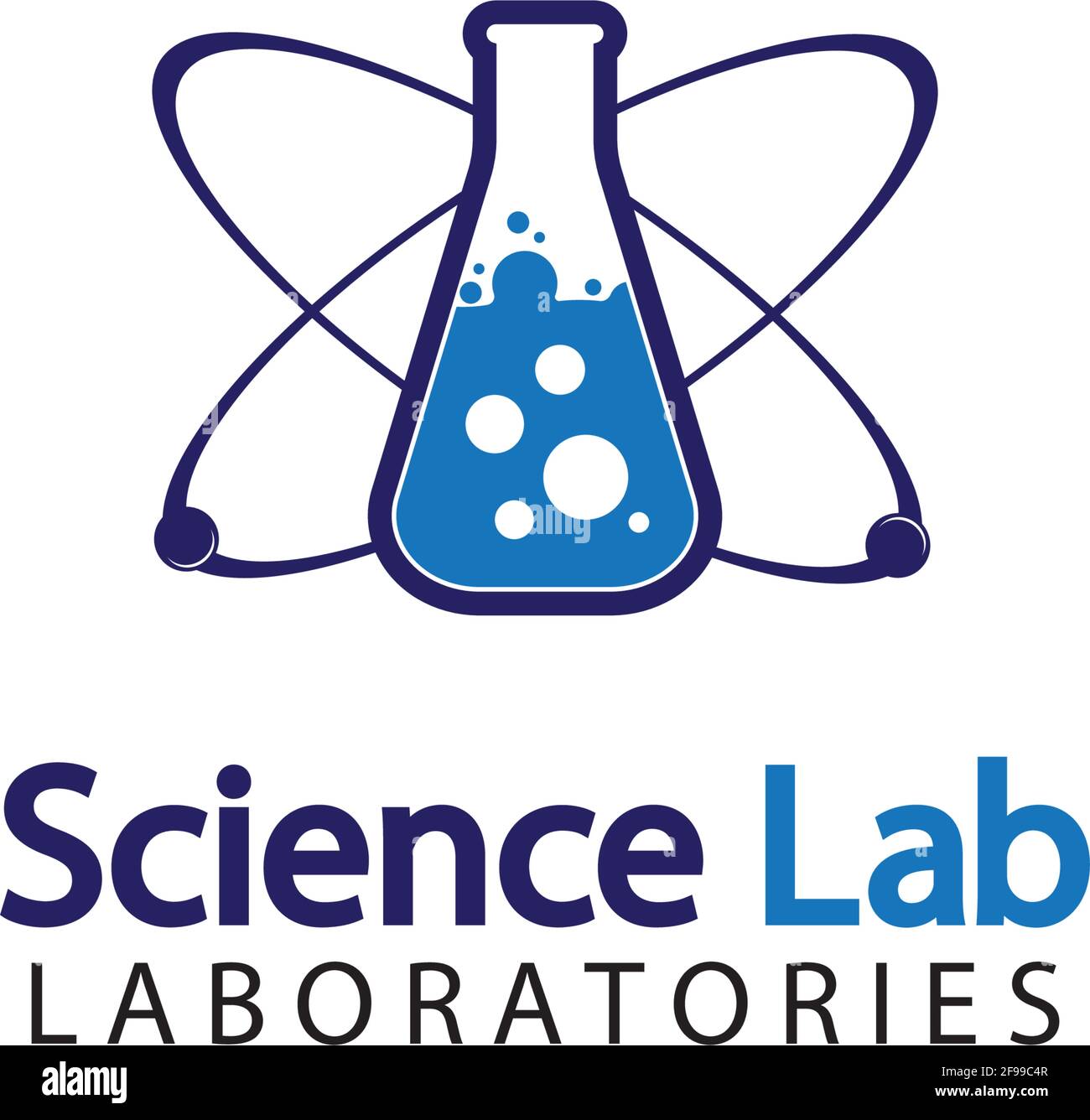 Logo De Laboratoire Scientifiquemodèle De Logo De Tube De Laboratoire Design Vector Emblem 