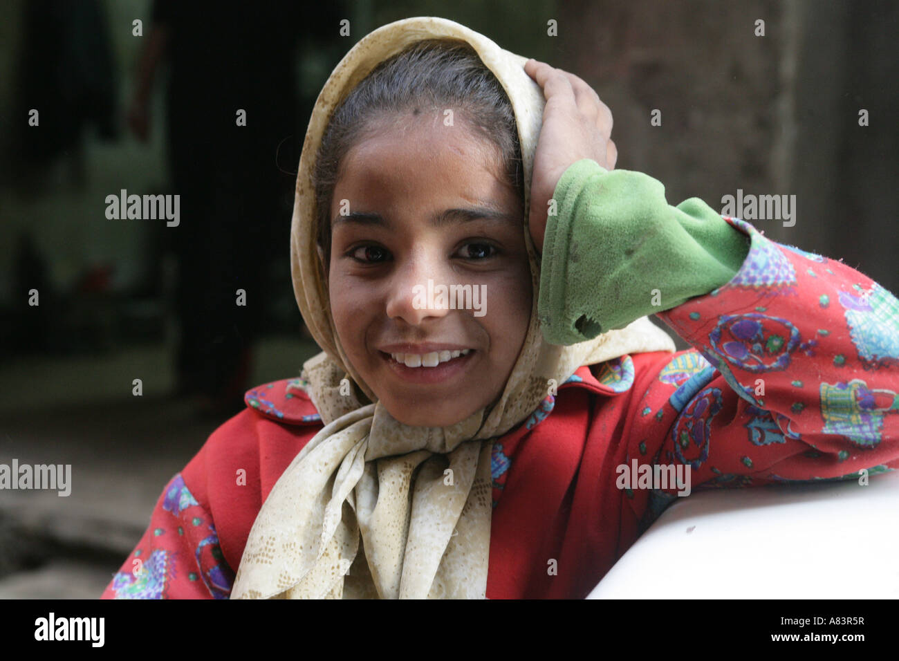 Jeune Fille Au Caire Égypte Photo Stock Alamy