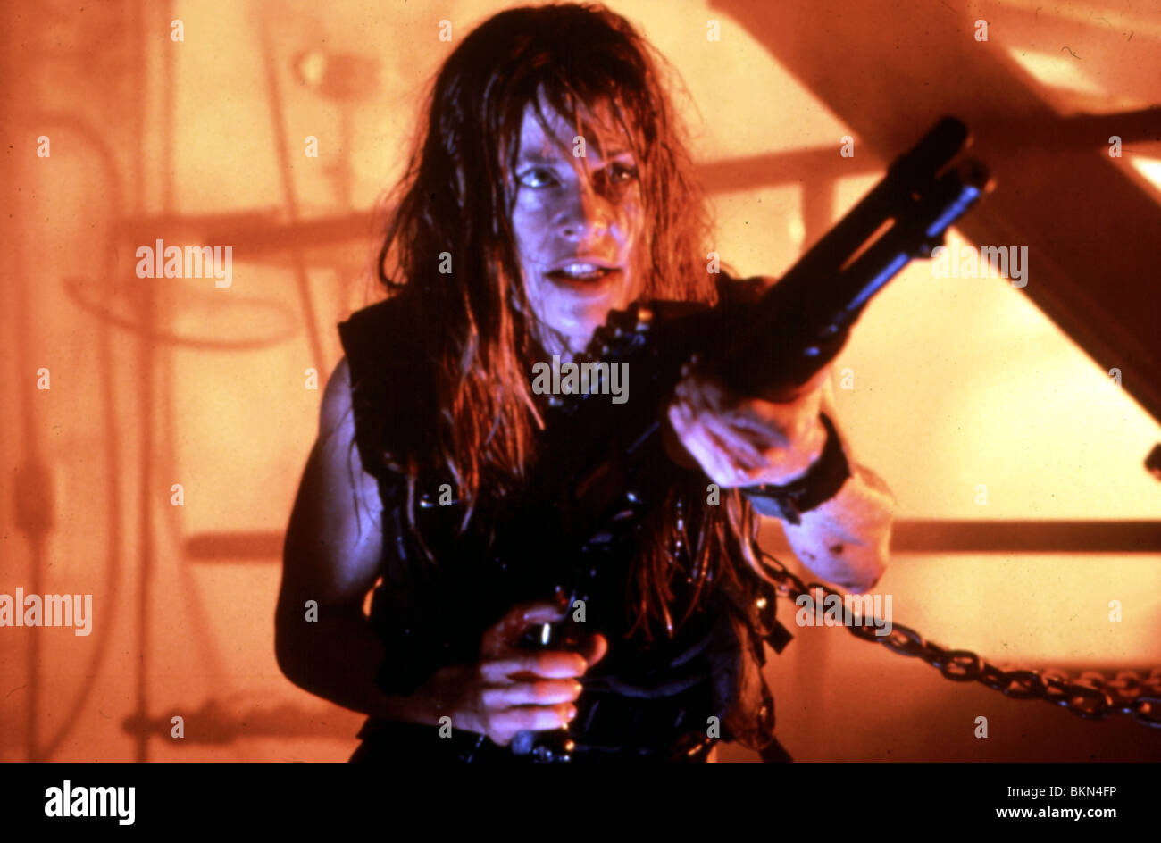 Terminator 2 Judgment Day 1991 Linda Hamilton Tr2 004 Photo Stock Alamy 