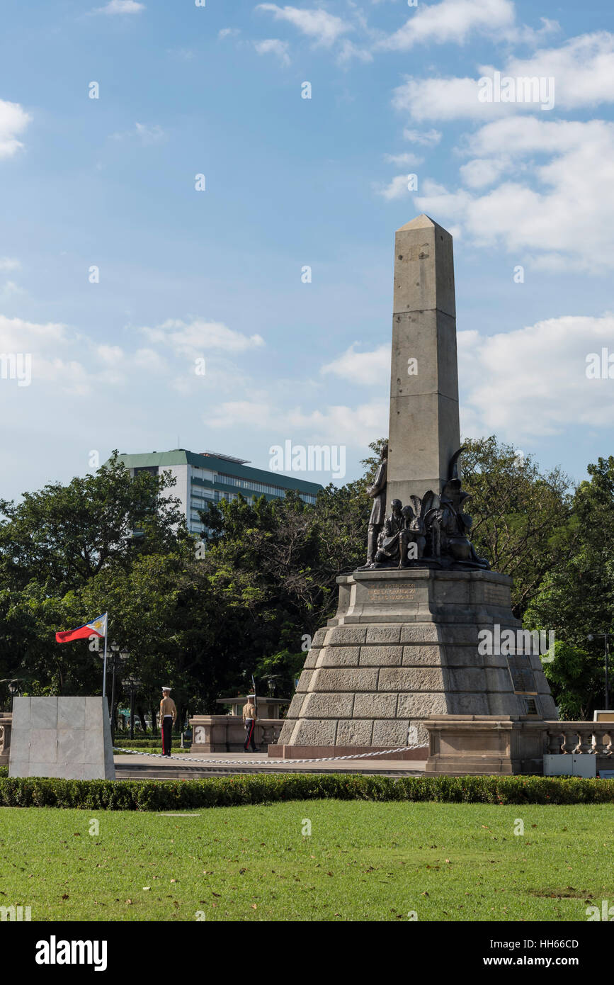Monument De Jose Rizal Rizal Park Manille Philippines Photo Stock Alamy 3914