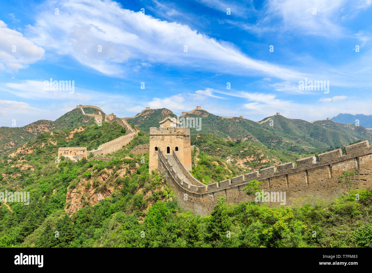 La Grande Muraille De Chine à Jinshanling Photo Stock Alamy 6681
